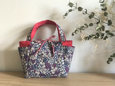 cabas frou frou paris liberty fleur couture tissus sac encours vieille morue 8