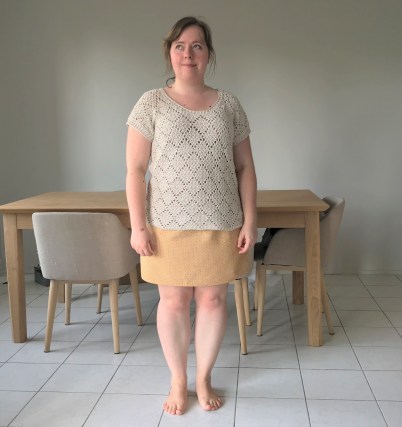 super chouette kit top dynamo crochet losange dentelle vieille morue 2