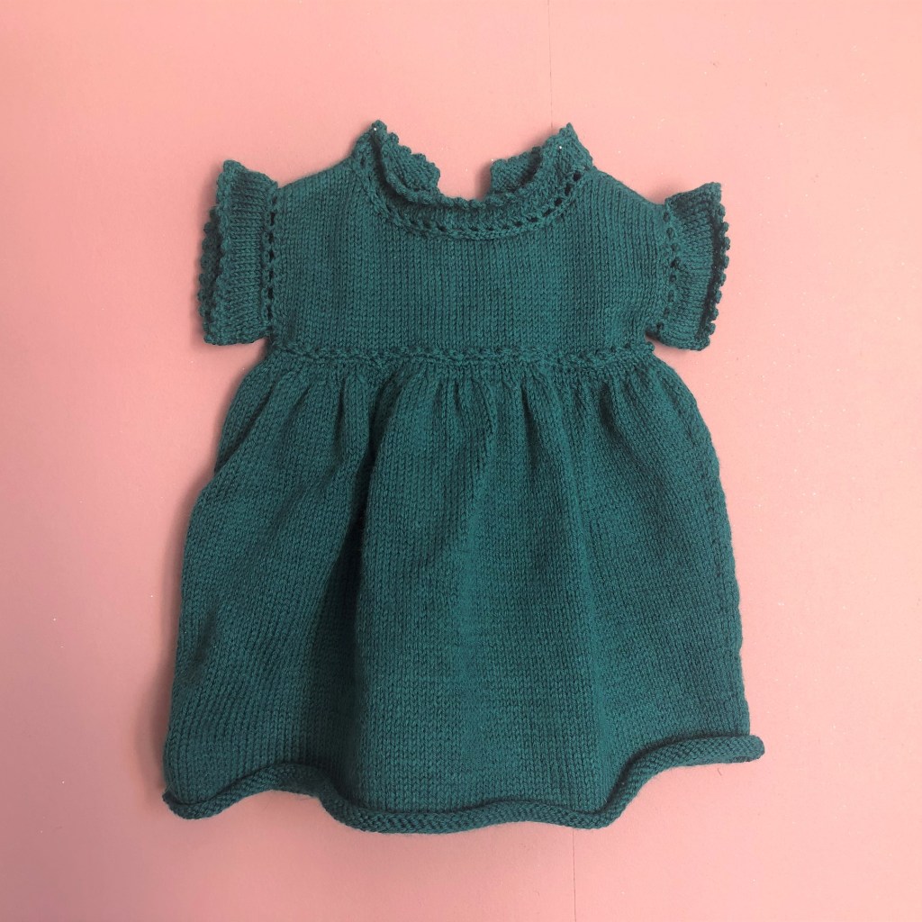 Une robe émeraude pour une petite&nbsp;Jade