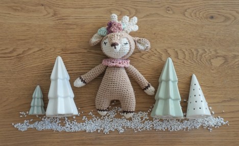 Wolltastisch Handmade mini matilda drops paris garnstudio vieille morue renne amigurumi 2 BIS