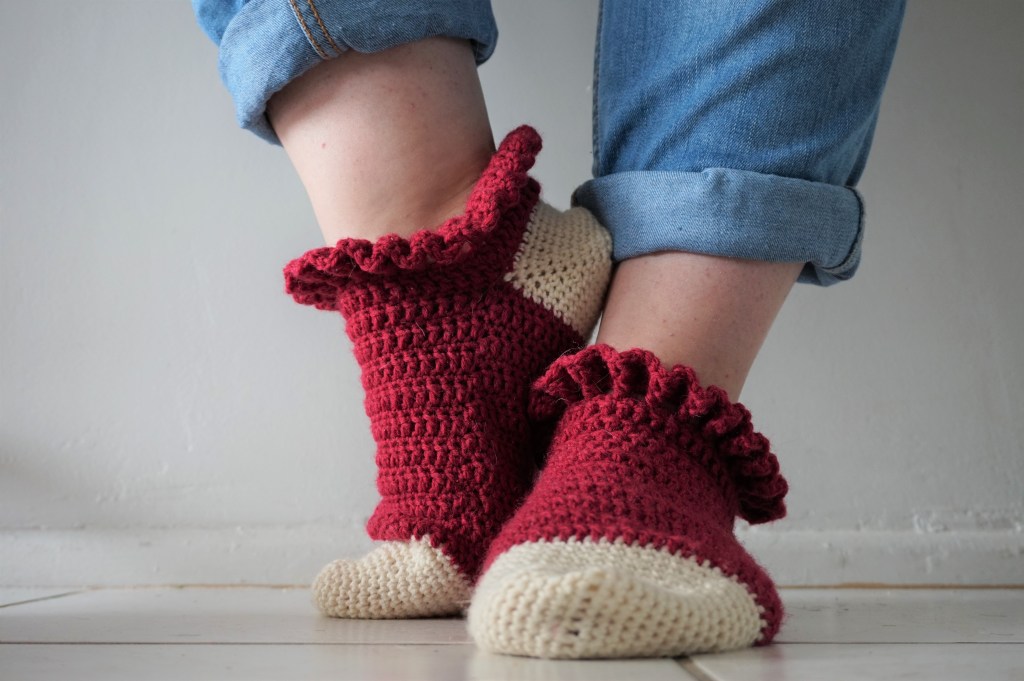 Les chaussettes à volants