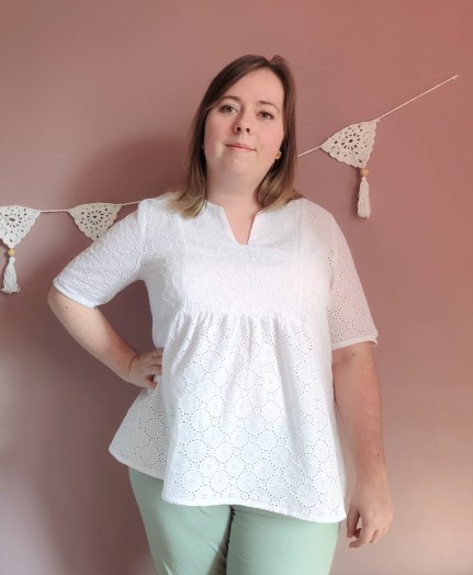 joli lab cherry blossom broderie anglaise couture blouse vieille morue 4