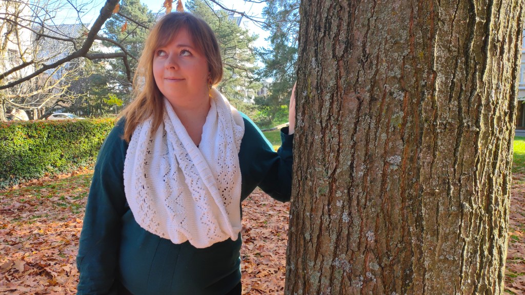 Quatre dentelles pour un&nbsp;snood